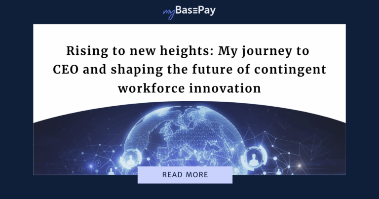 Rising to new heights: My journey to CEO and shaping the future of contingent workforce innovation